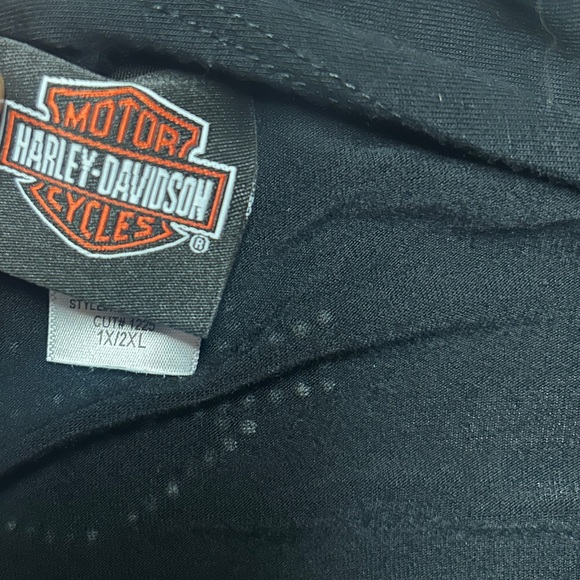 Harley Davidson • Size 1X/2X-Large • Black • Sweater Cardigan - Picture 14 of 14
